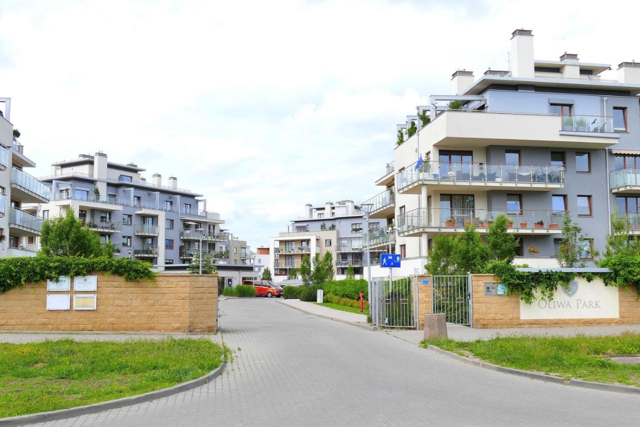 Lux Apartament Oliwa Park Gdansk Przymorze Blisko Plaza Jelitkowo I Sopot Daire Dış mekan fotoğraf